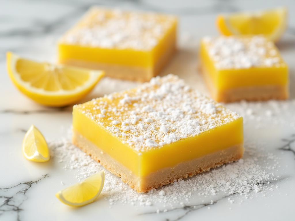 Classic Lemon Bars with Shortbread Crust