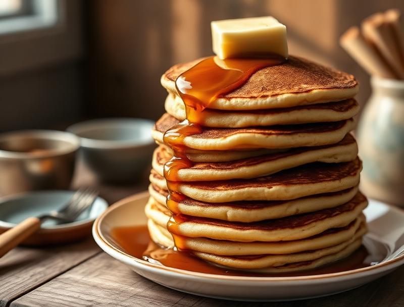 Fluffy Buttermilk Pancakes
