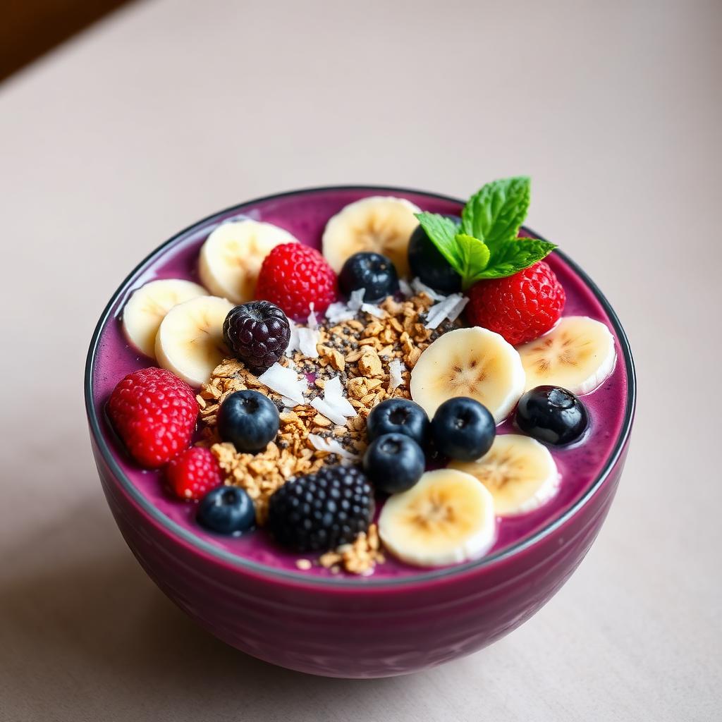 Berry Açaí Smoothie Bowl