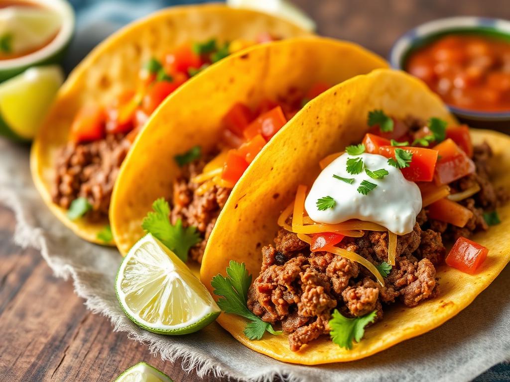 Easy Homemade Beef Tacos