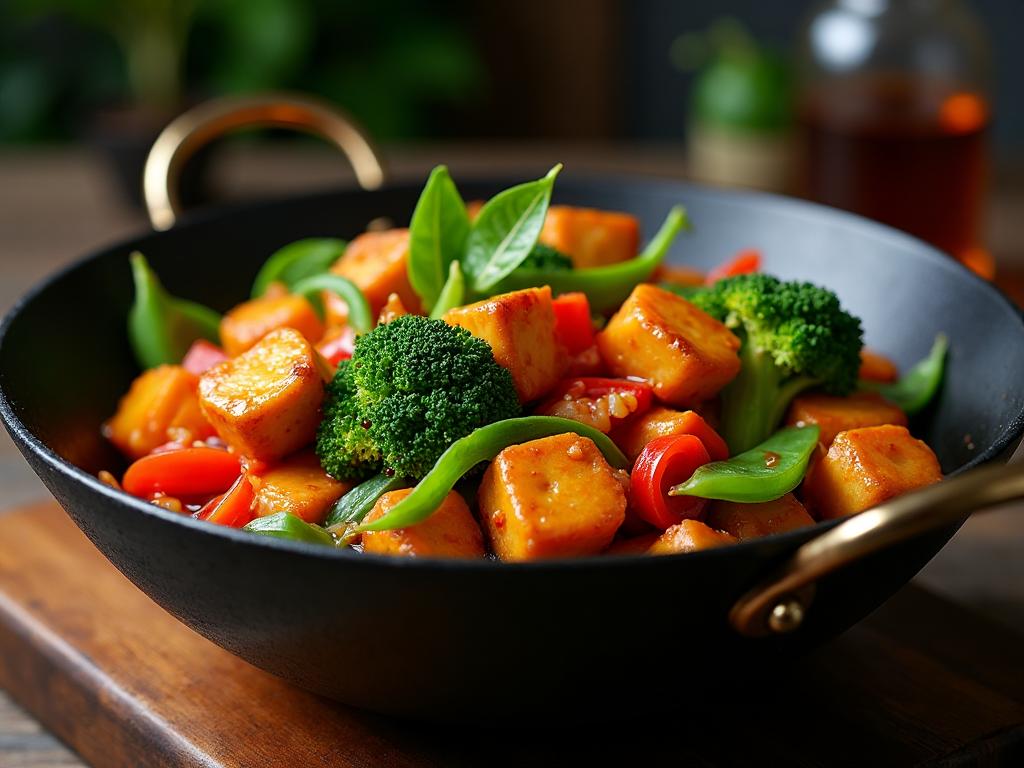 Crispy Tofu and Vegetable Stir Fry
